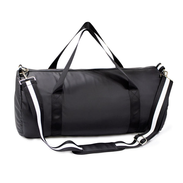 Premium Sports Bags, Matte Black - Water Resistant Duffle Bag for Gym, Training, Team Bag