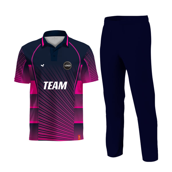 Design your own sports uniform online Jersey with Plain Trouser - MOQ 11 Sets