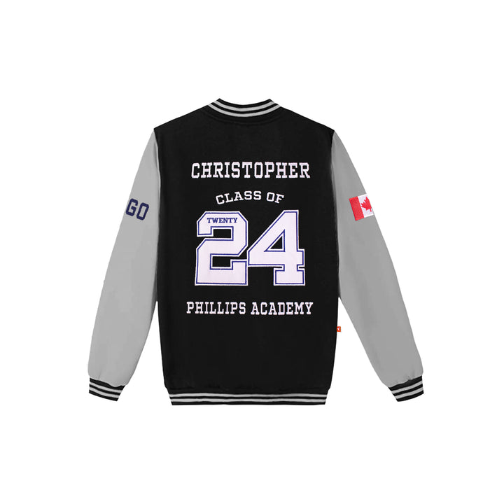 Custom made Varsity Jackets - MOQ 24 pcs (Mixed Sizes) - Just Adore