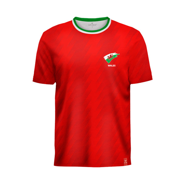 Wales Football Team Fans Home Jersey