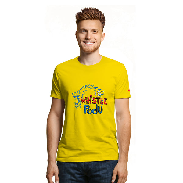Whistle Podu CSK Tshirt. CSK Fan Jersey, csk Unisex & Kids t-shirt dhoni, Get your cool fandom CSK tees and many more only from just adore online shopping