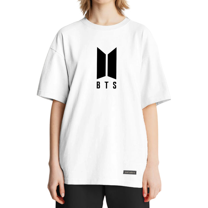 Oversized Women BTS Tshirt - Just Adore