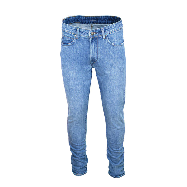Denim Slim Fit Jeans - Just Adore - Men blue denim jeans for casual wear and trendy look