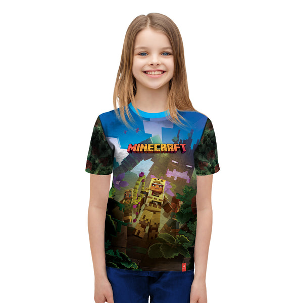 Minecraft Printed Kids Tshirt