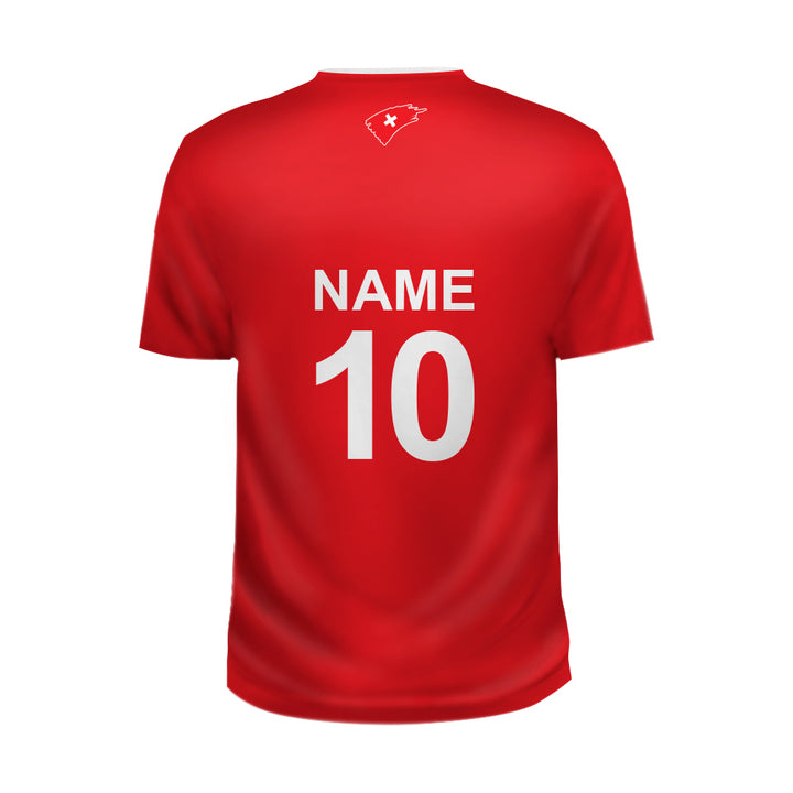 Shop Switzerland football kit 2022 online, Switzerland home kit customized with name and number customized Buy online, Get Switzerland home Fans kit 2022 at online store, Purchase Switzerland world cup soccer kit in all over UAE Purchase all Football teams jerseys for adult & kids & International shipping at Just Adore